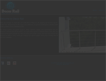 Tablet Screenshot of decorrail.com